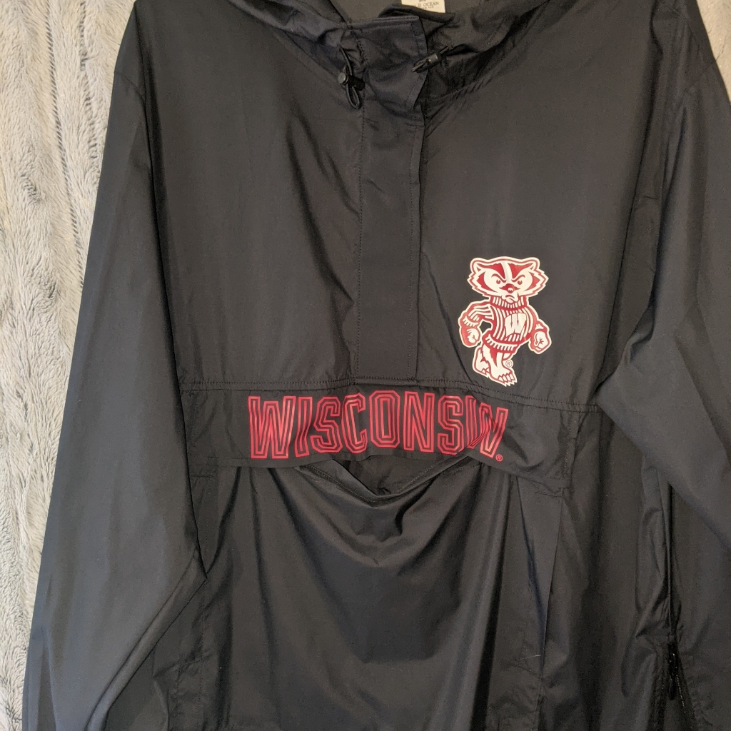 Victoria's Secret Pink Lightweight Wisconsin Badgers From The Pink Collection At